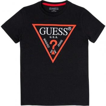 Guess Kids Triangle Logo Short Sleeve T-Shirt
