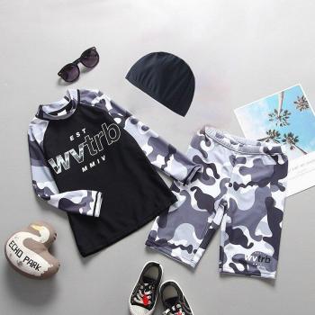 Bañador de Surf Camuflaje para Niños 3 a 9 años