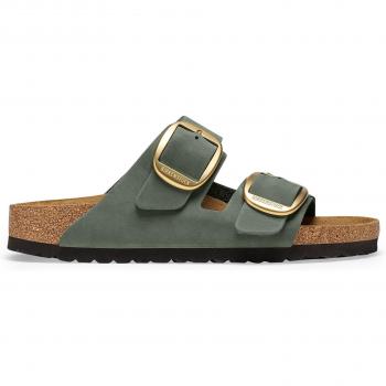 Birkenstock Arizona Big Buckle Damen Pantolette Sandalen Hausschuhe Clogs Slipper grün 1025367