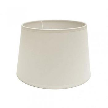 E27 Paralume conico trasparente beige 35x25x21 cm