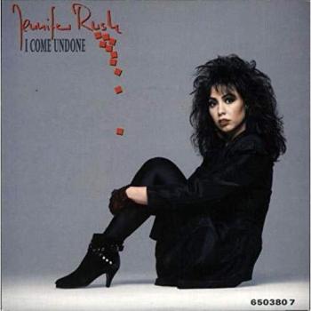 Vintage Jennifer Rush I Come Undone 7-Inch Vinyl Record