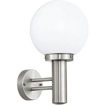 Eglo Nisia 1 Light Outdoor Wall Light Stainless Steel IP44