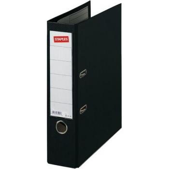 Premium A4-Ordner (80 mm) – Stapels zwart, kartonnen polypropyleen