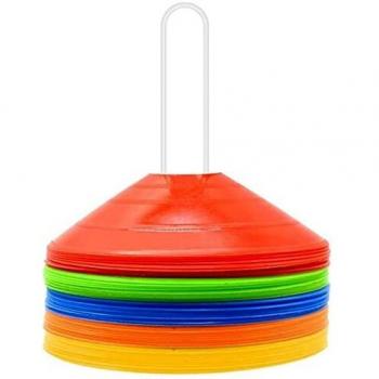 Soccer Training Disc Cones with Carry Bag