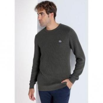 Tricot casual vert pour homme XXL