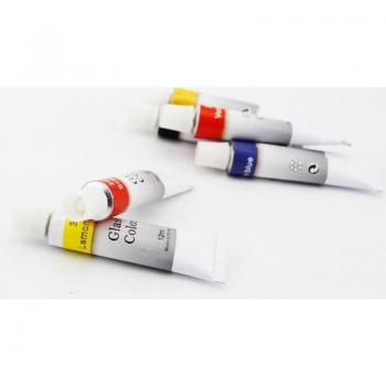12ml 12 Color Art Supply Acrylic Glass Paint