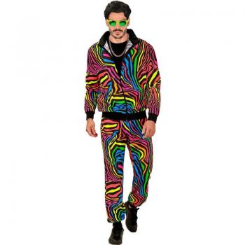 Disfraz de Chándal Animalier Fluorescente para Adulto