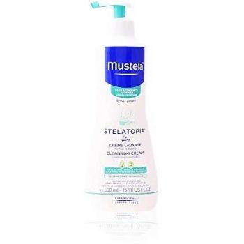 Crema Detergente Mustela per Neonati con Pelle Sensibile 500 Ml