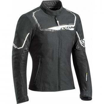 Giacca da donna Ixon Challenge tessile Nero Bianco M