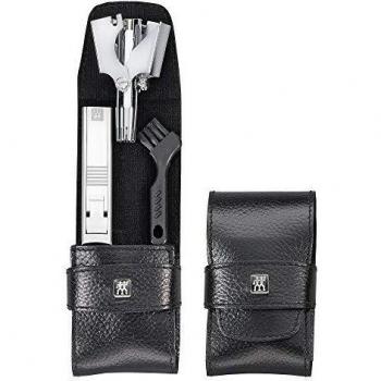 Zwilling Travel Leather Case – Ebony – Two-Part Set