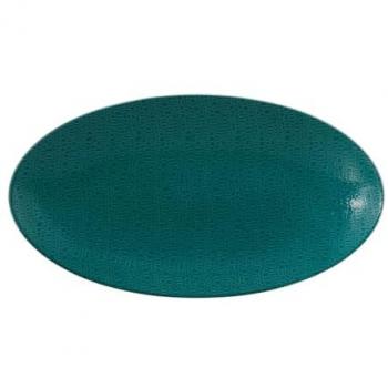 Seltmann Weiden Lifestyle Servierplatte 33 × 18 cm – Petrol Style