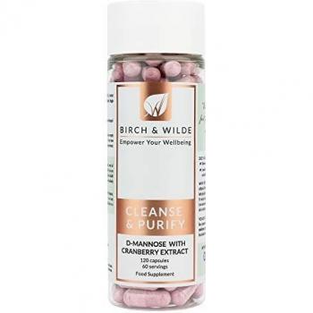 Natural Urine Shield Mannose 1000mg – 30‑Day Box