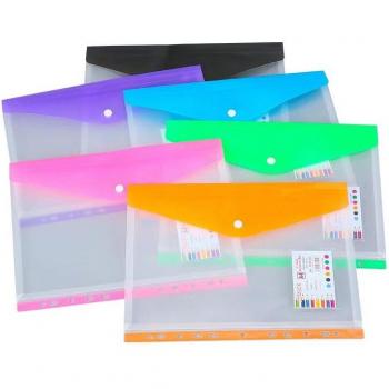 Carpeta organizadora A4 de plástico
