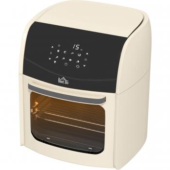 Homcom Digital Air Fryer Oven, 12L, 8 Preset Modes, 1800W, White