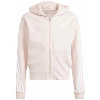 Sudadera Adidas Future Icons con Crema y Capucha Infantil
