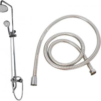 Polierter Duschschlauch aus Edelstahl 2 Meter