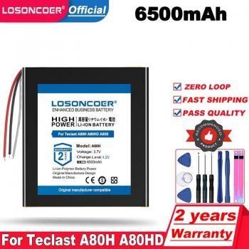 Pack de Batería de Respaldo 6500 mAh para PC y Tablet Teclast A80H, A80S, X80HD