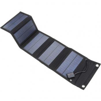 SolarFlex 70W: Panel Plegable USB, Carga de Batería Impermeable