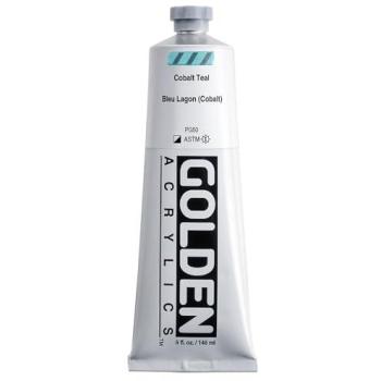 Acrylique Heavy Body – Golden, Tube 148 ml – Bleu Cobalt Vert