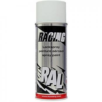 Auto-K Racing Lackspray reinweiß matt RAL 9010 400 ml Autolack Spraylack Lack