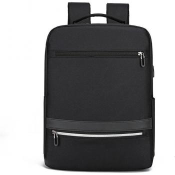 Men's Nylon School Bag with Laptop Compartment