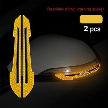 Rearview Mirror Reflective Safety Decals