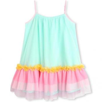 Girls Billieblush Green Sleeveless Tutu Dress