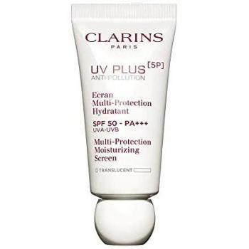 Clarins UV Plus [5P] Anti-Pollution Broad Spectrum SPF 50 Sunscreen Multi-Protection Translucent 30ml