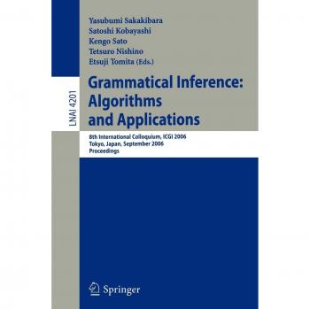 Grammatical Inference: Algorithms and Applications
