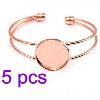 Brazalete ajustable para accesorios de joyería