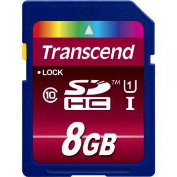 Transcend Ultimate SDHC-Karte 8 GB Class 10, UHS-I