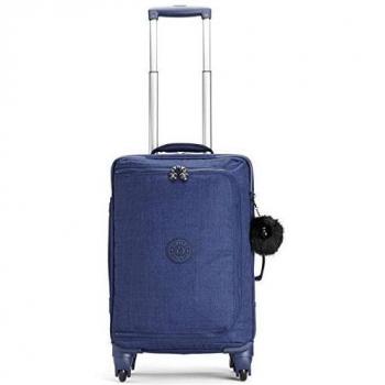 Kipling Cyrah S Blue Cotton Backpack