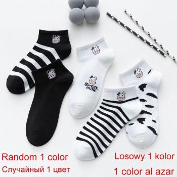 Estilo Kawaii Calcetines de Vaca