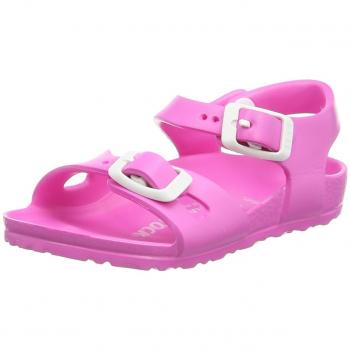 Birkenstock Classic Rio EVA, Mädchen Sandalen, Rosa, 30 EU