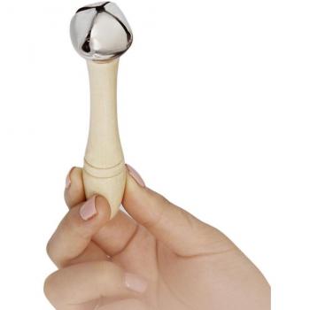Clochette-percussion en bois, outil d’apprentissage musical
