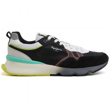 Pépé Jeans Brit Pro Neon Noir/Blanc/Fluo 41
