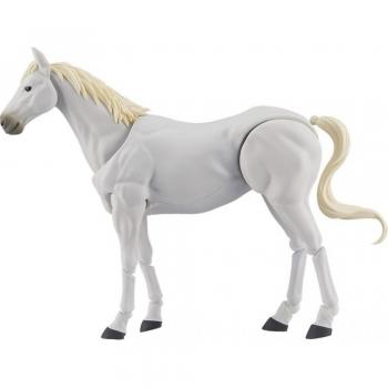 Figura figma de caballo salvaje blanco
