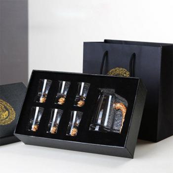 CAKEHOUD Premium Crystal Wine Glass Set