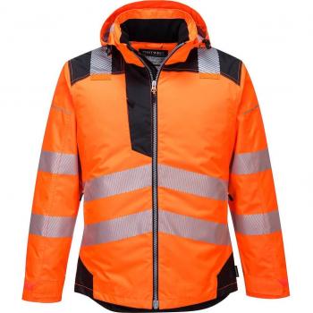 Portwest PW3 Hi Vis Winter Rain Jacket XS
