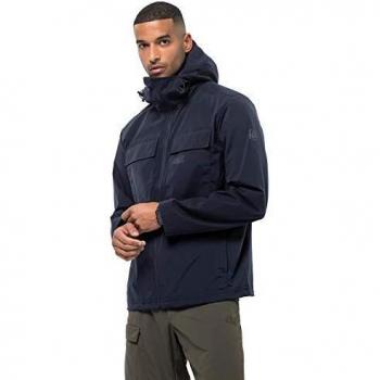Windbreaker Herren Jack Wolfskin SUMMER STORM, M, Nachtblau – 1305951-1010003