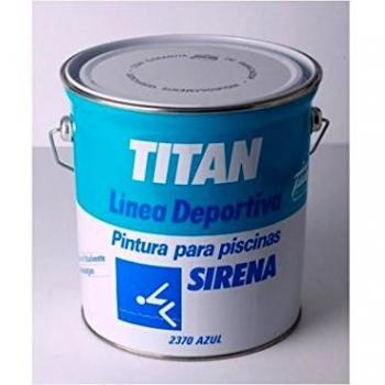 Titán sirena azul océano 4L pintura para piscina