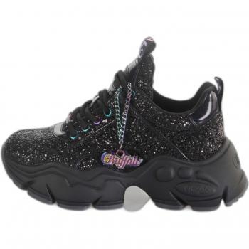 Buffalo Binary Veganer Glitzer Sneakers für Damen