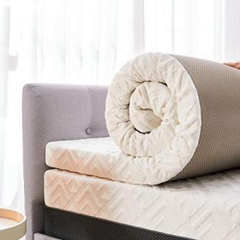 Inofia Sleep Breathable Mesh Side Mattress Topper