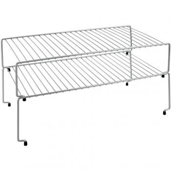 Étagère Metaltex Sky 48x33x24 Cm Argenté 2 unités