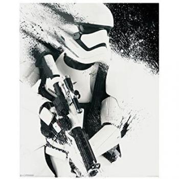 Artopweb EC22286 Star Wars Episode VII Stormtrooper Paint Wall Art Panel Wood Multicolor 40 x 1,8 x 50 cm