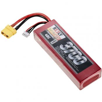 Batteria LiPo 11.1 V 3700 mAh 40 C con connettore XT90