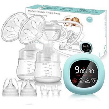 BPA‑freie Doppelmilchpumpe Rechargeable