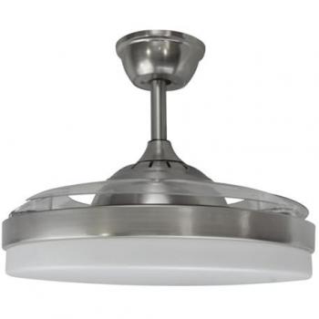 Ventilador de techo Tahiti DC con luz incorporada y control remoto, 6 velocidades