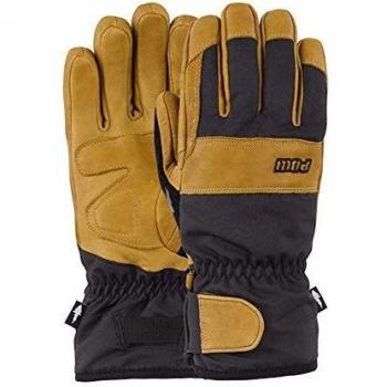 Pow August Herren-Handschuh Buckhornbraun – Medium