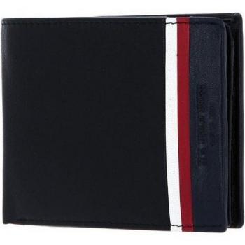 Portefeuille Horizontal Noir U.S. Polo Assn. pour Hommes